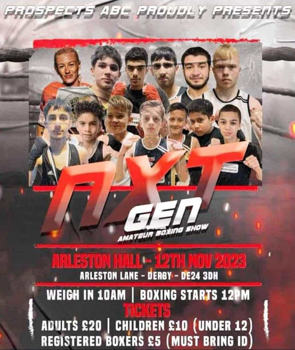 Nxt Gen Amateur Boxing Show 2023 - Team Kode Red